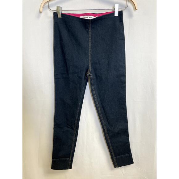 Gretchen Scott Designs Pants - GRETCHEN SCOTT NEW Gripeless Denim Pull On Pants Dark Denim Blue Size XS